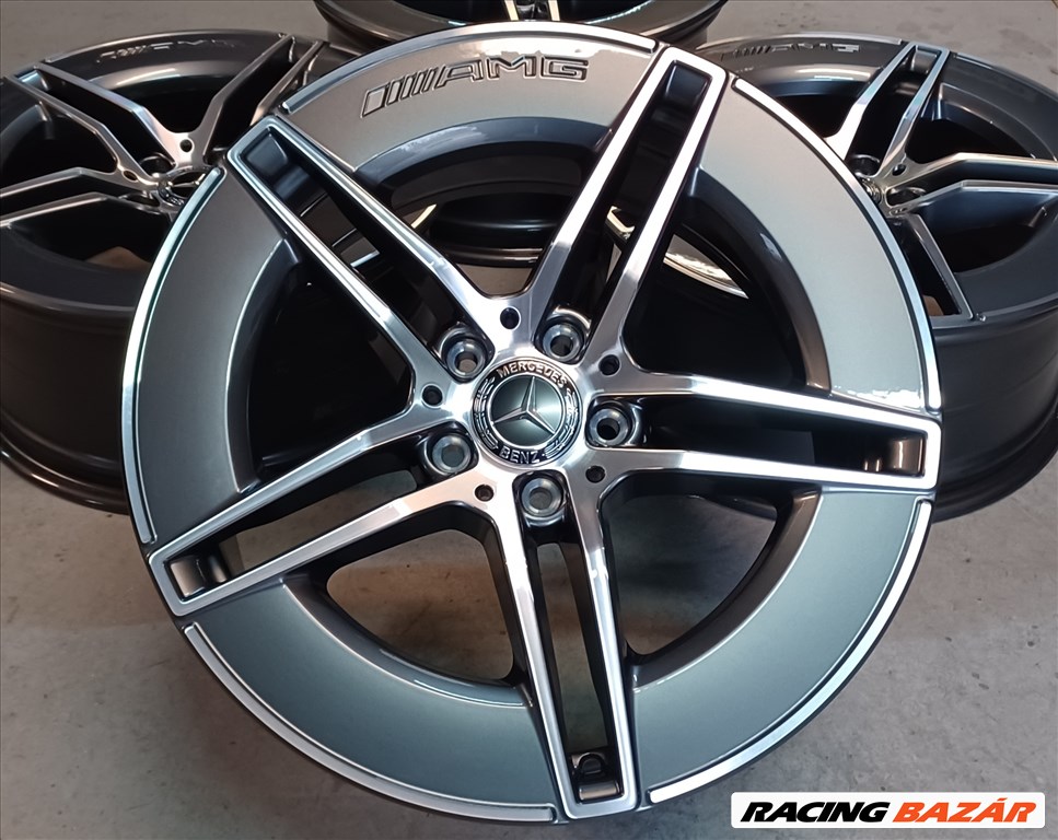 Új! Gyári Mercedes W214 E klasse AMG 5x112 8,5-9,5x19 ET35,5-51 4db 1. kép
