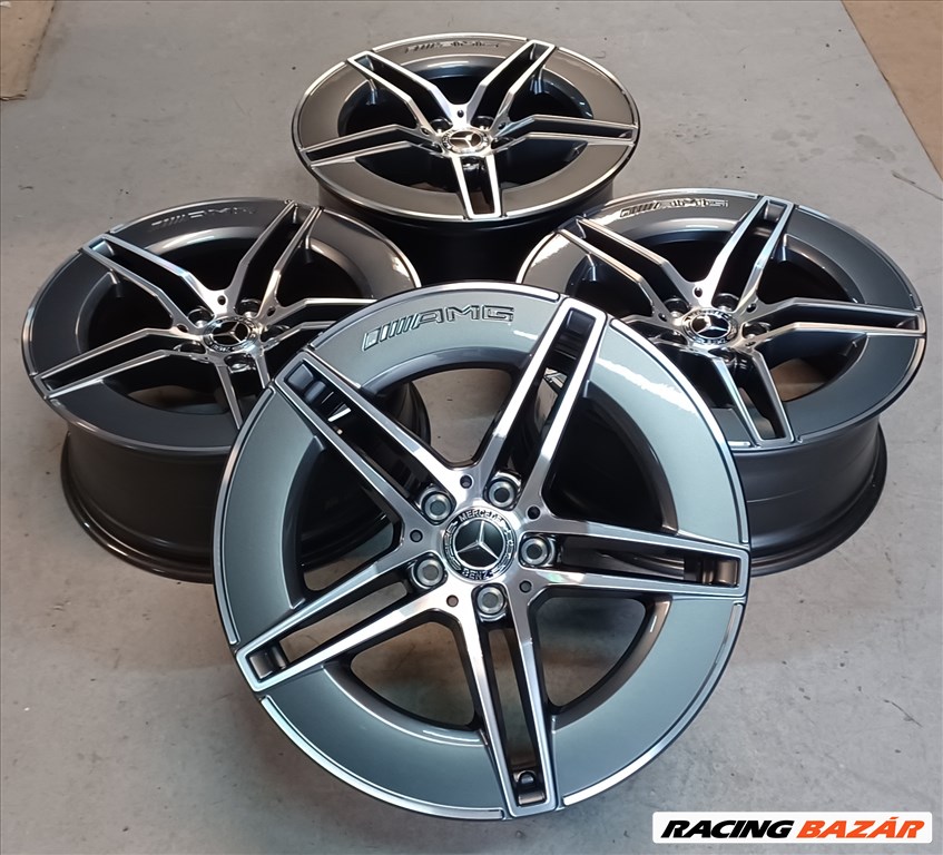 Új! Gyári Mercedes W214 E klasse AMG 5x112 8,5-9,5x19 ET35,5-51 4db 2. kép
