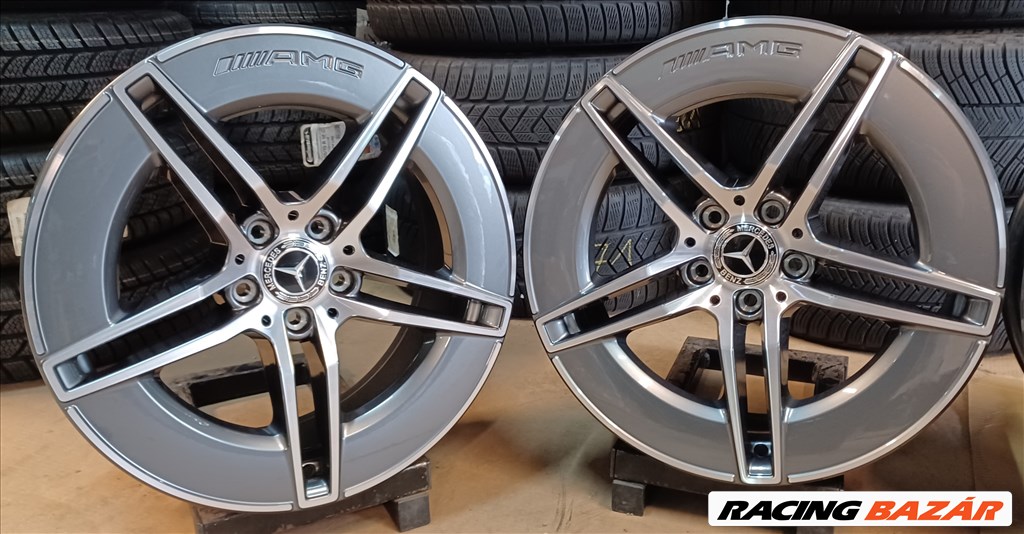 Új! Gyári Mercedes W214 E klasse AMG 5x112 8,5-9,5x19 ET35,5-51 4db 4. kép