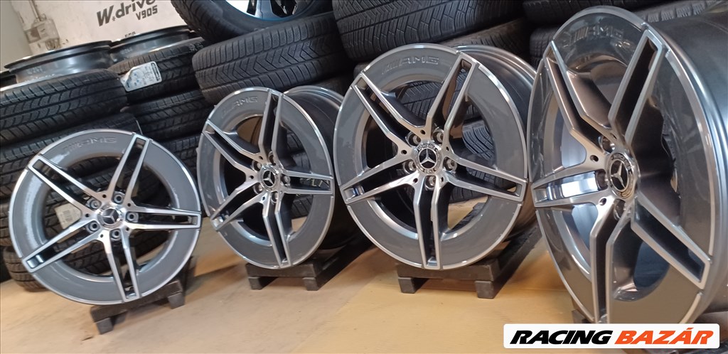Új! Gyári Mercedes W214 E klasse AMG 5x112 8,5-9,5x19 ET35,5-51 4db 7. kép
