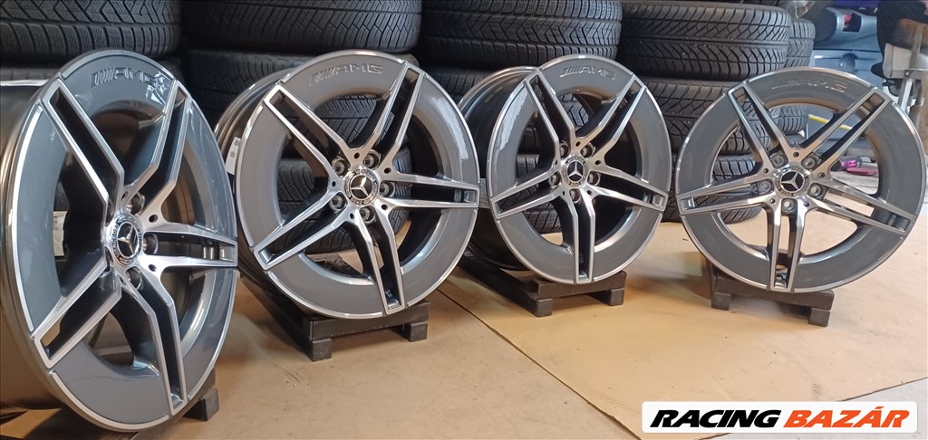 Új! Gyári Mercedes W214 E klasse AMG 5x112 8,5-9,5x19 ET35,5-51 4db 8. kép