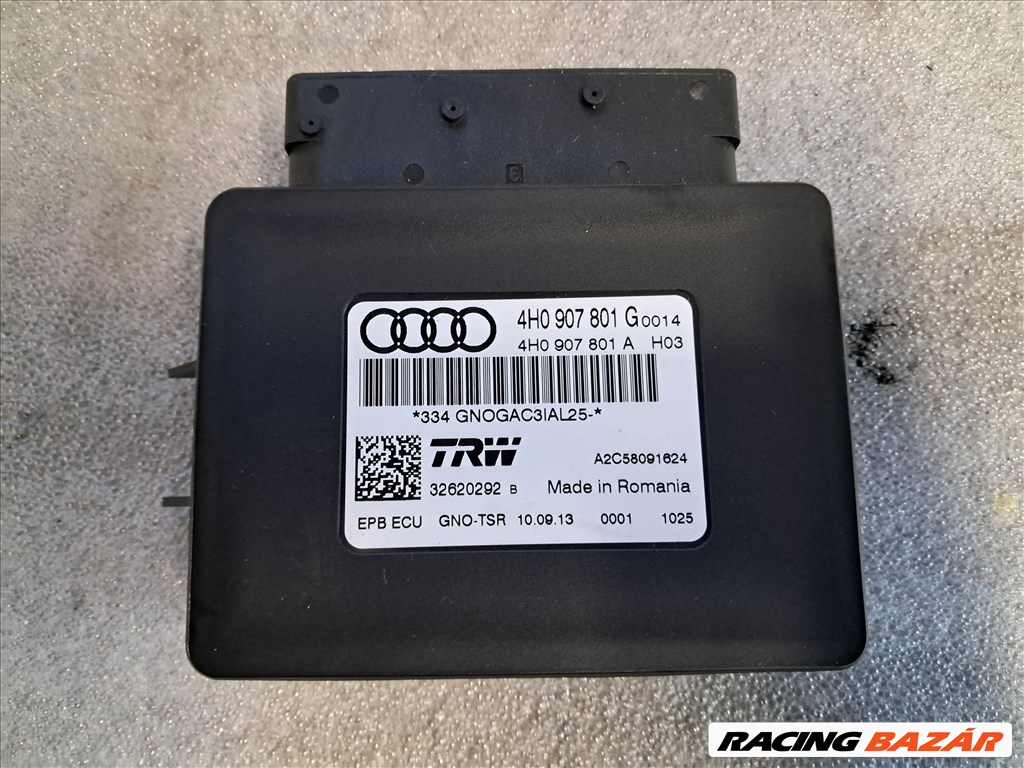 Audi A6 (C7 - 4G) Kézifék elektronika 4h0907801g 1. kép