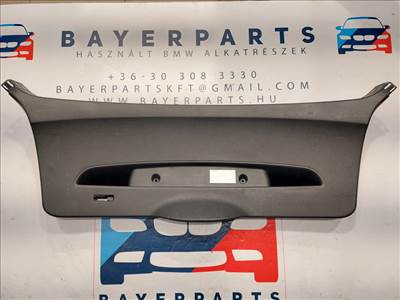BMW E81 E87 fekete csomagtér ajtó borítás kárpit