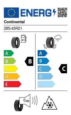 Continental WinterContact 8 S 285/45 R21 113W XL FR téli gumi 2. kép