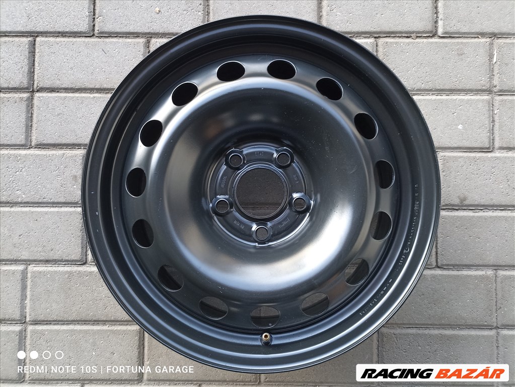 5x110 16" Lancia/ Fiat/ Alfa újszerű lemezfelni garnitúra (R566) 6. kép