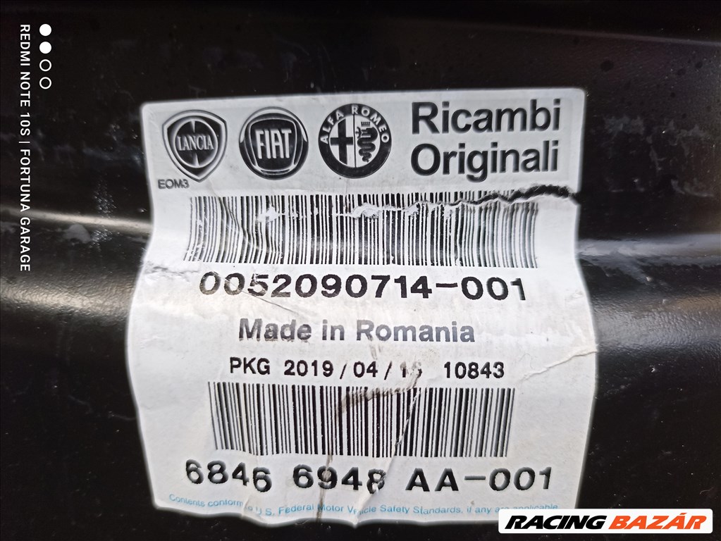 5x110 16" Lancia/ Fiat/ Alfa újszerű lemezfelni garnitúra (R566) 8. kép