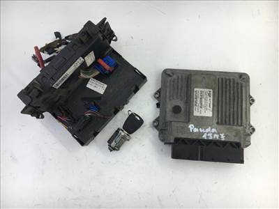 Fiat Panda 2003-2009 1.3 Mjet motorvezérlő szett!<br />ECU+body computer+gyújtáskapcsoló+1 db  51775008