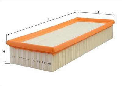 MAHLE LX 54 - légszűrő ARO AUDI JEEP VW