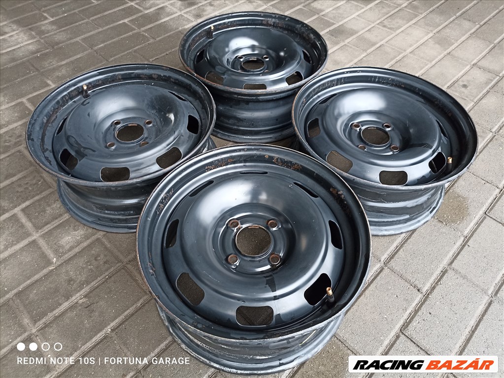 4x108 15" Peugeot / Citroen használt lemezfelni garnitúra (R571) 2. kép