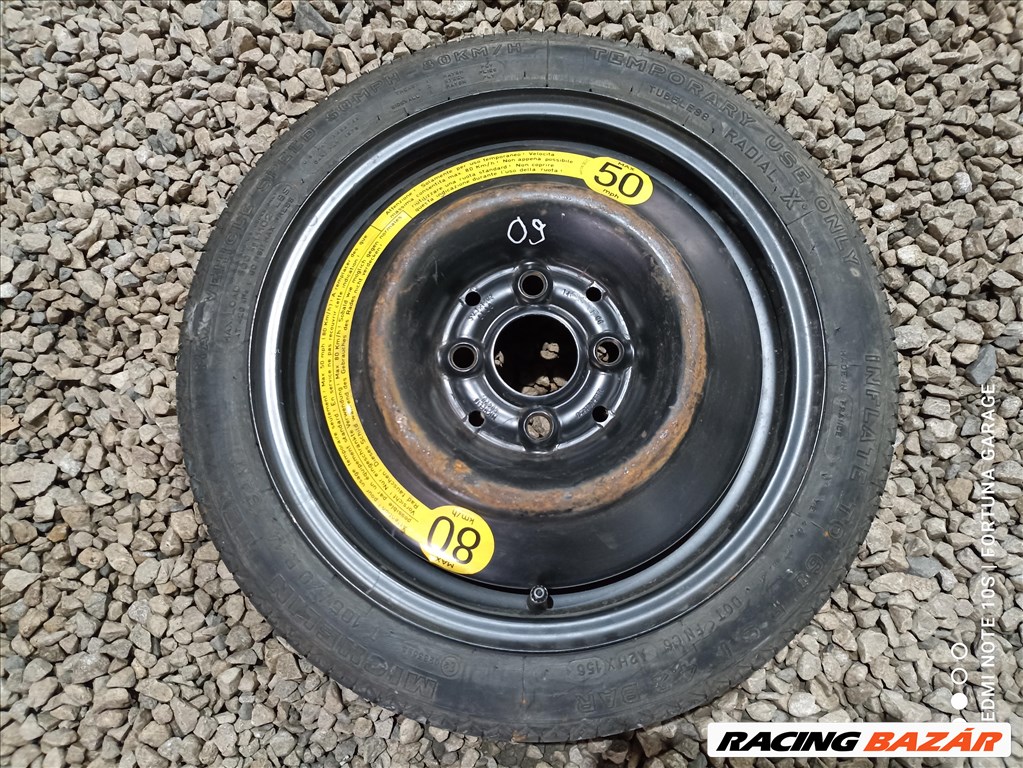 4x100 14" Seat használt mankókerék (09) 1. kép