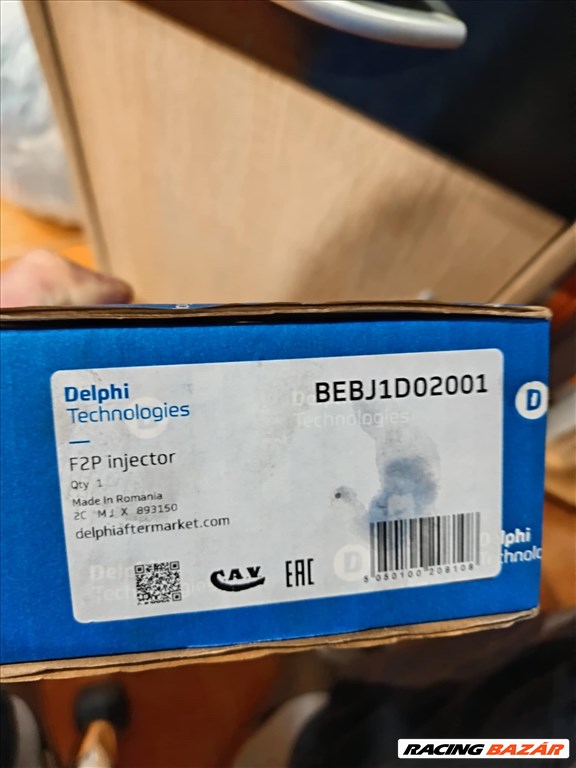 DAF XF/ CF injektor  bebj1d02001 3. kép