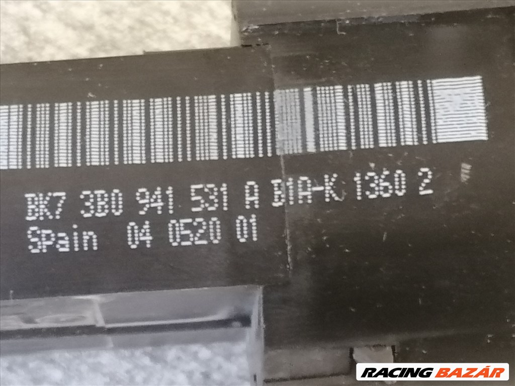 Skoda Octavia I 1.9 TDI világítás kapcsoló  3b0941531a 3. kép