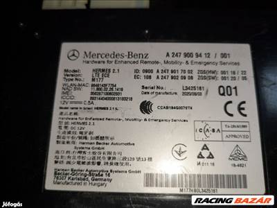 Mercedes A-osztály W177 multimédia vezérlő  a2479009412 a2479017002