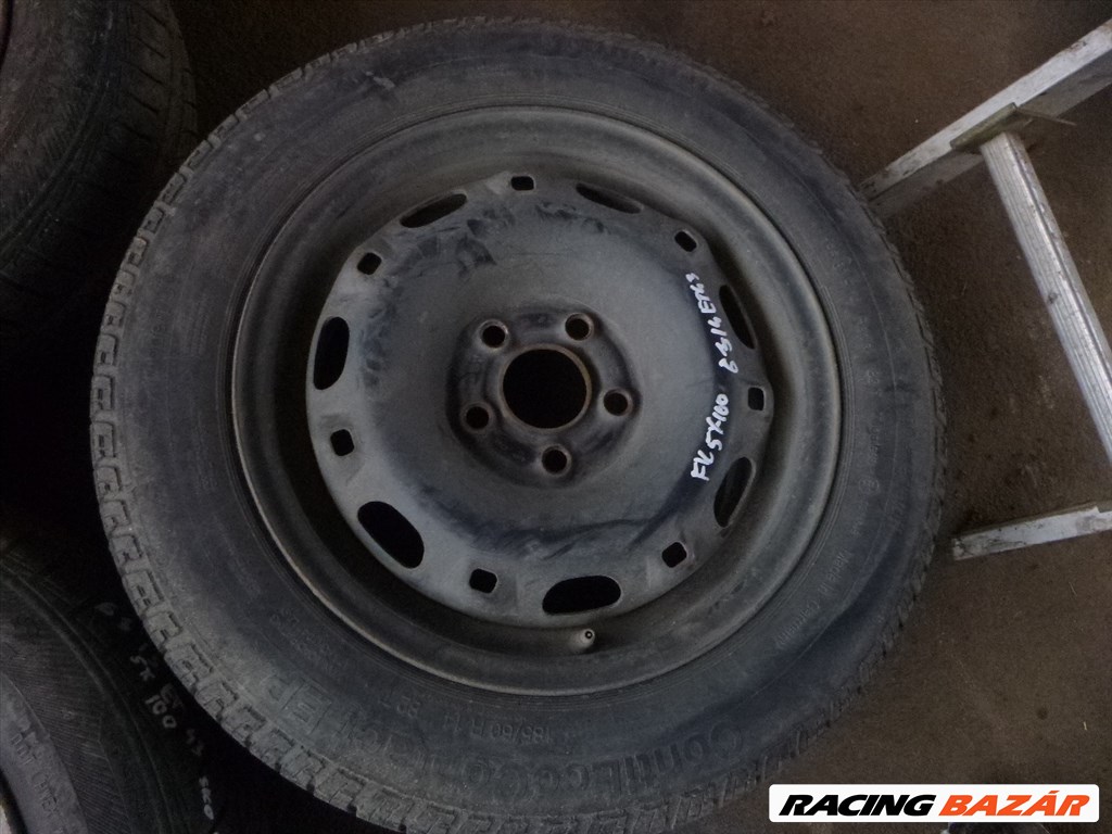 Skoda Fabia I , VW POLO   14 ES lemezfelni 5X100, 6J14 ET 43 3. kép