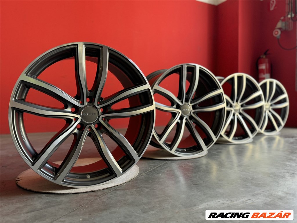 R19 5x112 (66,6) MAK FAHR GUN MET-MIRROR FACE 8J ET54 új alufelnik 19" 3. kép