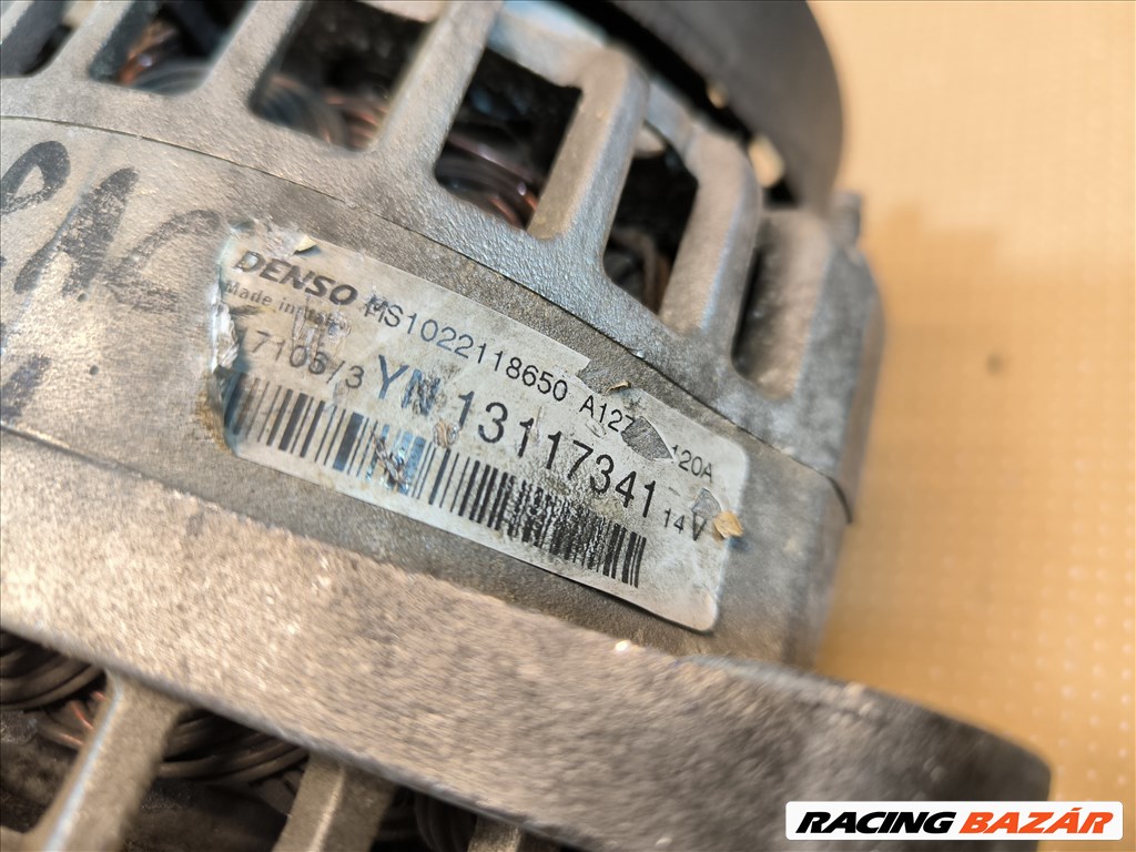 Opel generátor z19dt/h YN13117341 4. kép