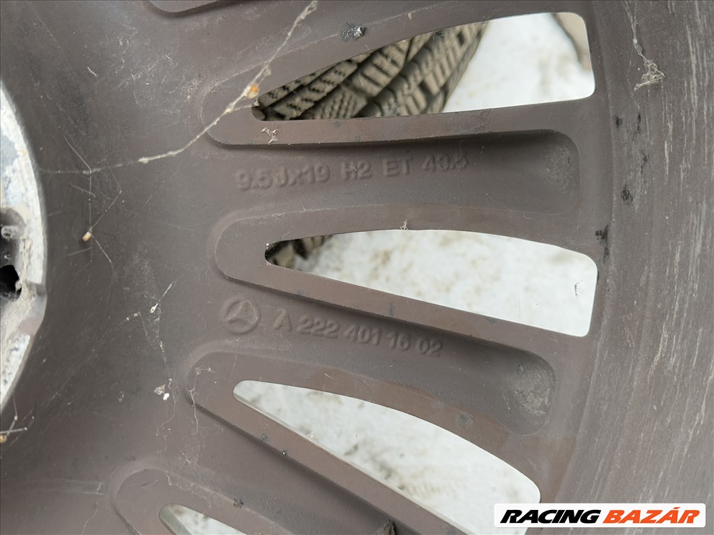Gyári Mercedes S W222, W217, 275/40, 245/45 R19 Alufelni A2224011602 19 col 19 colos 6. kép