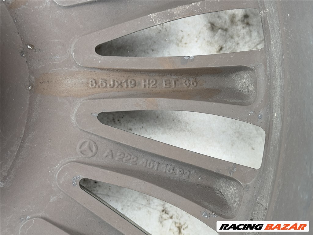 Gyári Mercedes S W222, W217, 275/40, 245/45 R19 Alufelni A2224011602 19 col 19 colos 8. kép
