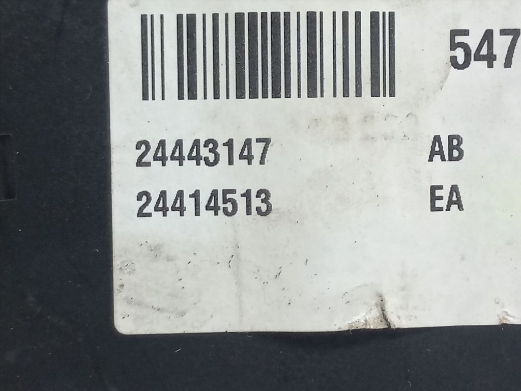 OPEL SIGNUM 2.2 direct Biztosítéktábla Utastér #24798# 24443147 4. kép