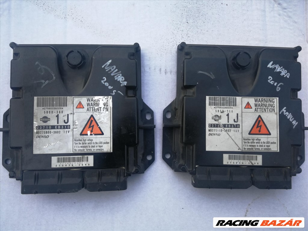 Nissan Navara (D40) motorvezérlő elektronika  2758303490 1. kép