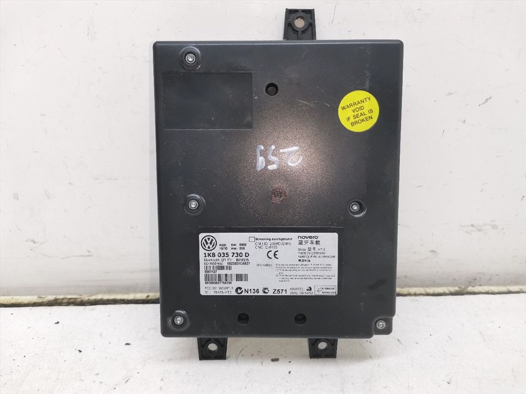 VW PASSAT Variant VI (3C5) 2.0 TDI 16V Bluetooth Elektronika #29905# 1K8035730D 1. kép