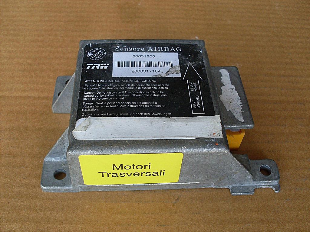 Alfa Romeo 145, 146 légzsákvezérlő 60631206 2. kép
