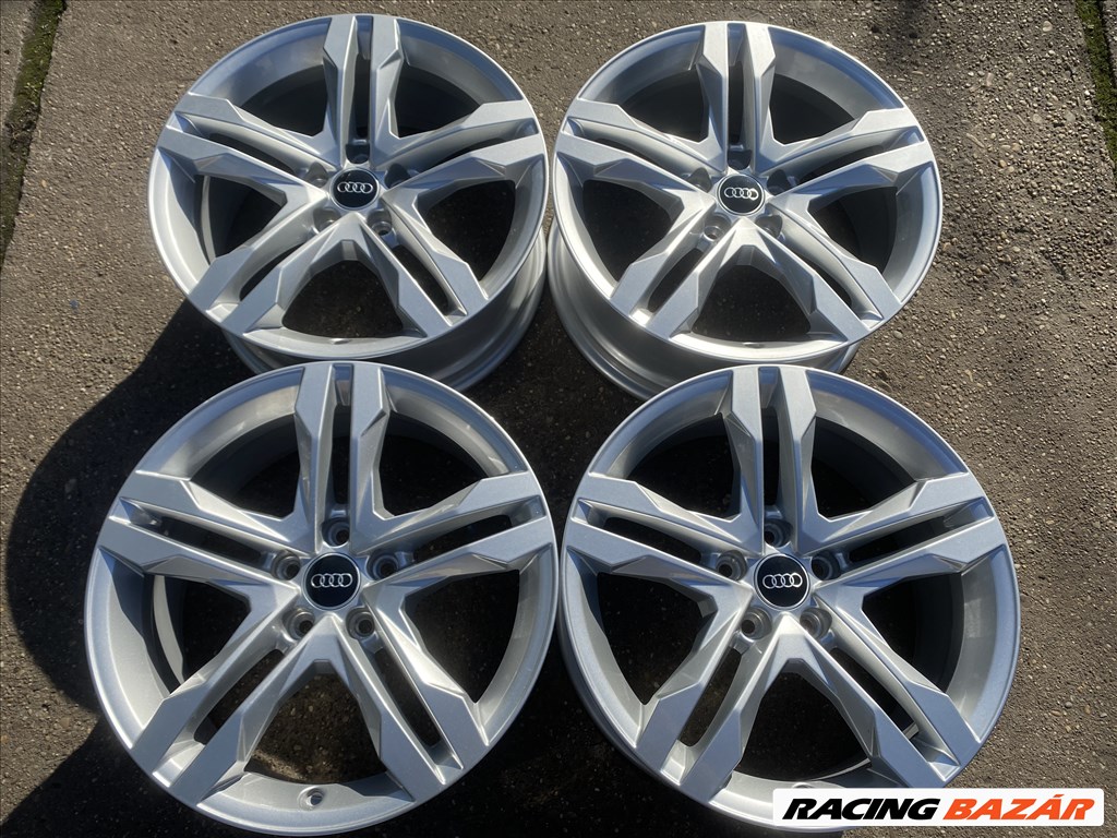 4db gyári 18" Audi A4 Allroad alufelni. (3686) 1. kép