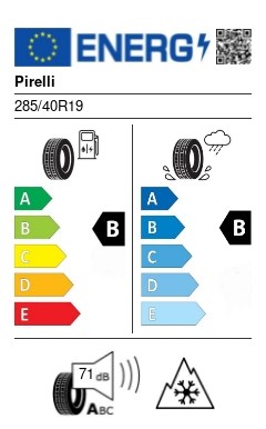 Pirelli P Zero Winter 285/40 R19 107V XL FR téli gumi 2. kép