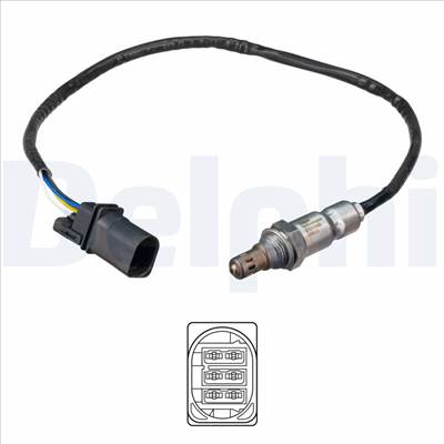 DELPHI ES21056-12B1 - lambdaszonda AUDI SEAT SKODA VW