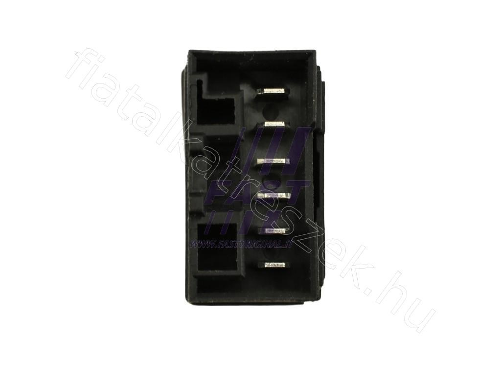 Ablakemelő kapcsoló FIAT DUCATO 02> jobb  - JUMPER, DUCATO, BOXER - FT91955, 735315619^ -  - Fastoriginal Utángyártott új 735315619^ 4. kép