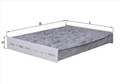 MAHLE LAK 891 - pollenszűrő DACIA NISSAN RENAULT