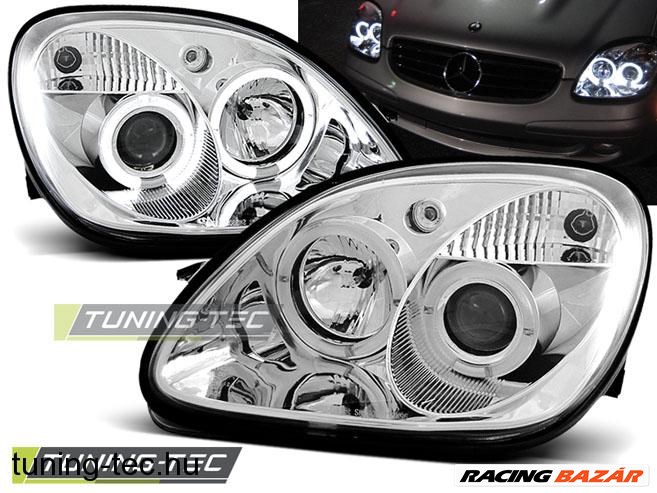 Mercedes SLK-osztály R170 MERCEDES R170 SLK 04.96-04 ANGEL EYES CHROME Tunin 1. kép