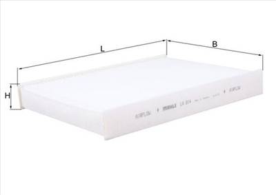 MAHLE LA 814 - pollenszűrő PEUGEOT