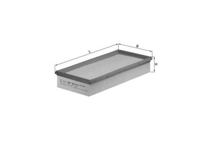 MAHLE LX 572 - légszűrő CITROËN FIAT FSO LANCIA PEUGEOT RENAULT