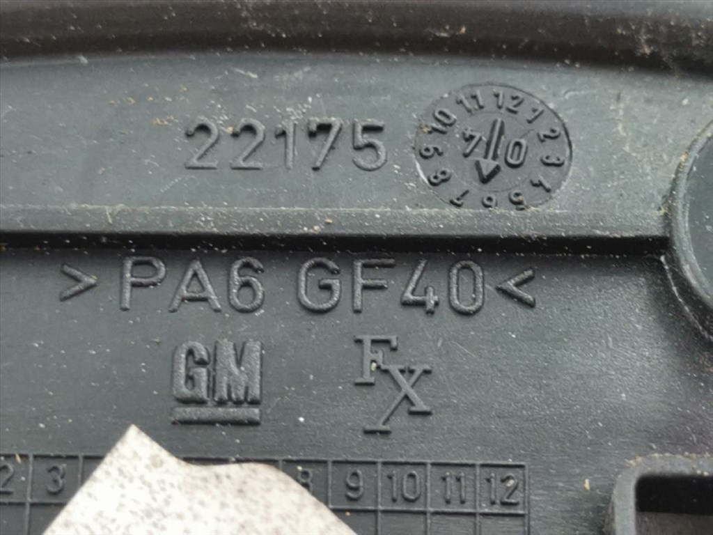 OPEL MERIVA 1.6 Jobb első Külső Kilincs #1117# 22175 3. kép