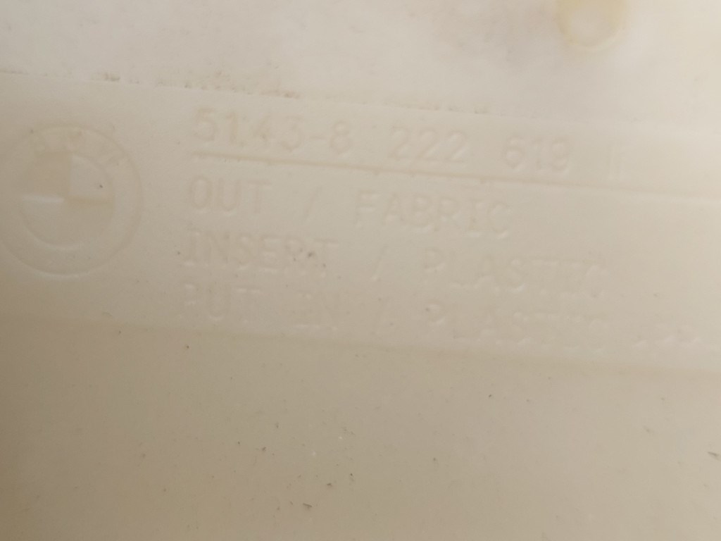 BMW E46 coupe bal elsõ B oszloptakaró oszlop takaró 4. kép