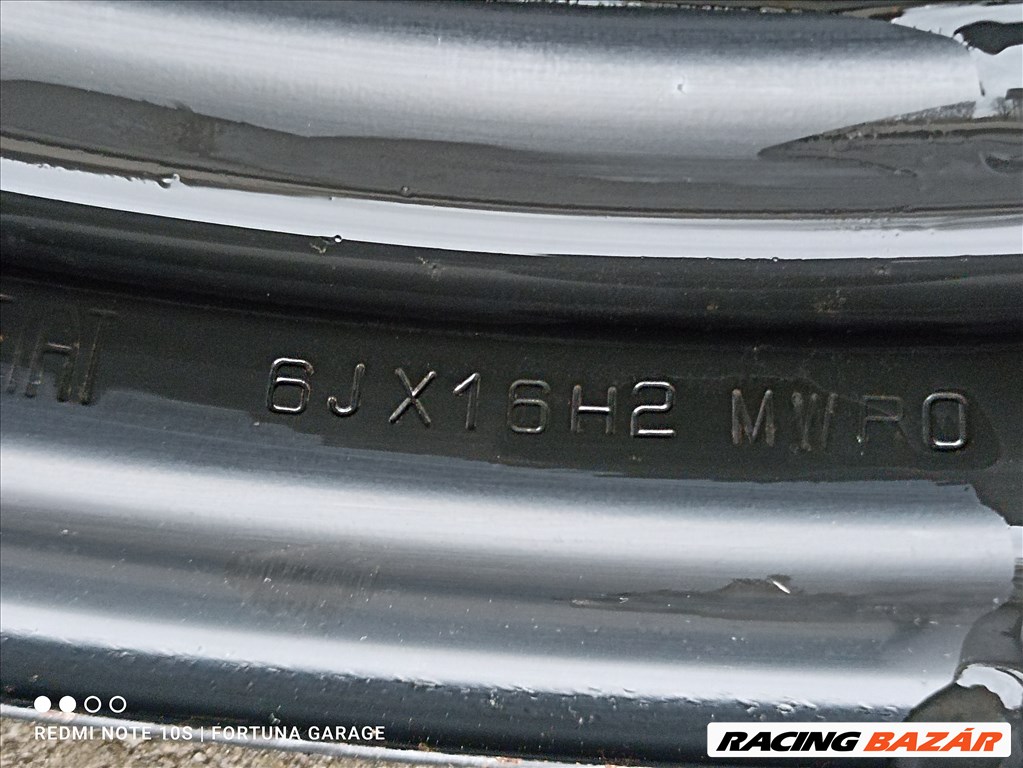 5x98 16" Fiat / Alfa Romeo újszerű lemezfelni garnitúra (R576) 7. kép