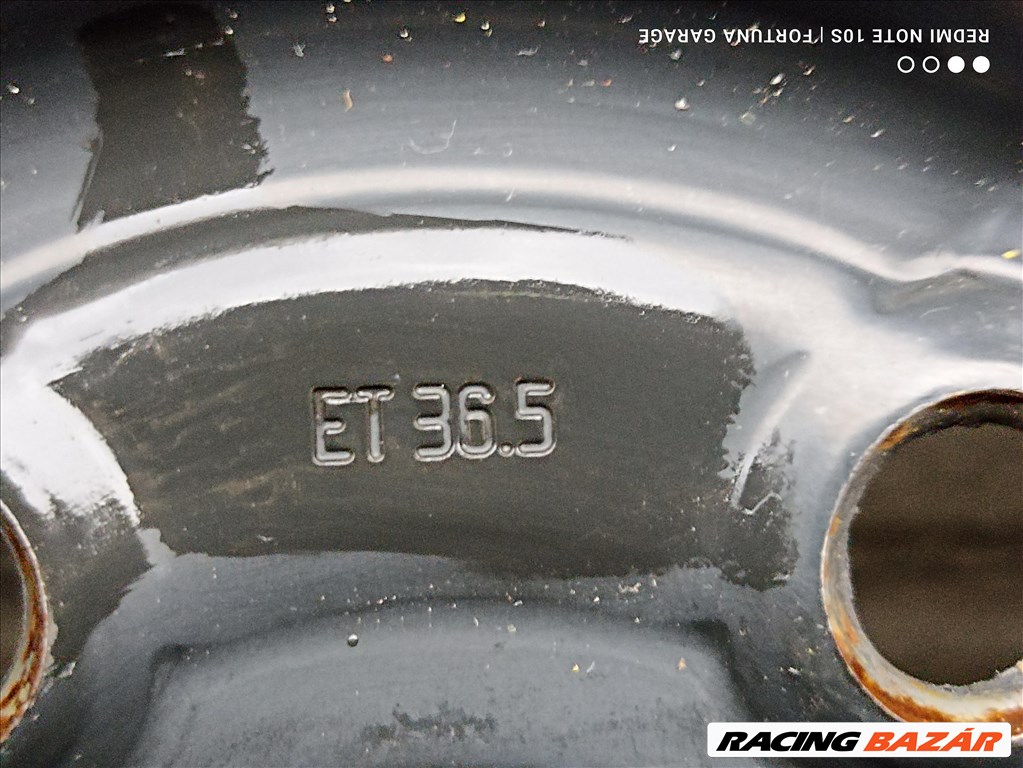 5x98 16" Fiat / Alfa Romeo újszerű lemezfelni garnitúra (R576) 8. kép