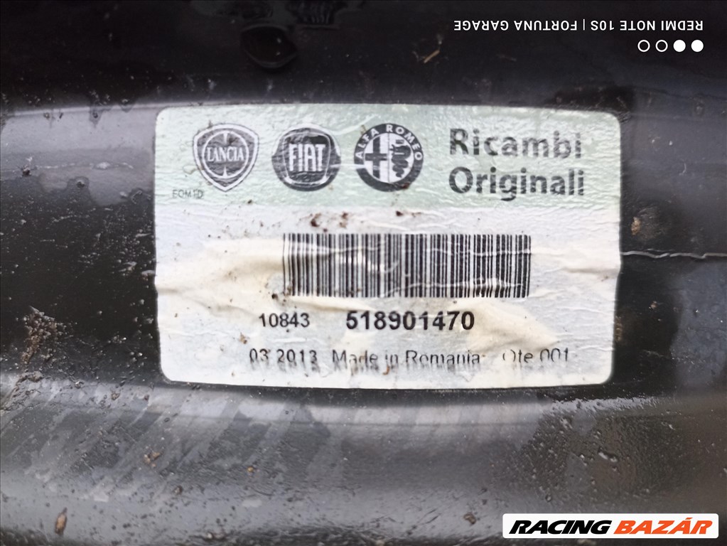 5x98 16" Fiat / Alfa Romeo újszerű lemezfelni garnitúra (R576) 9. kép