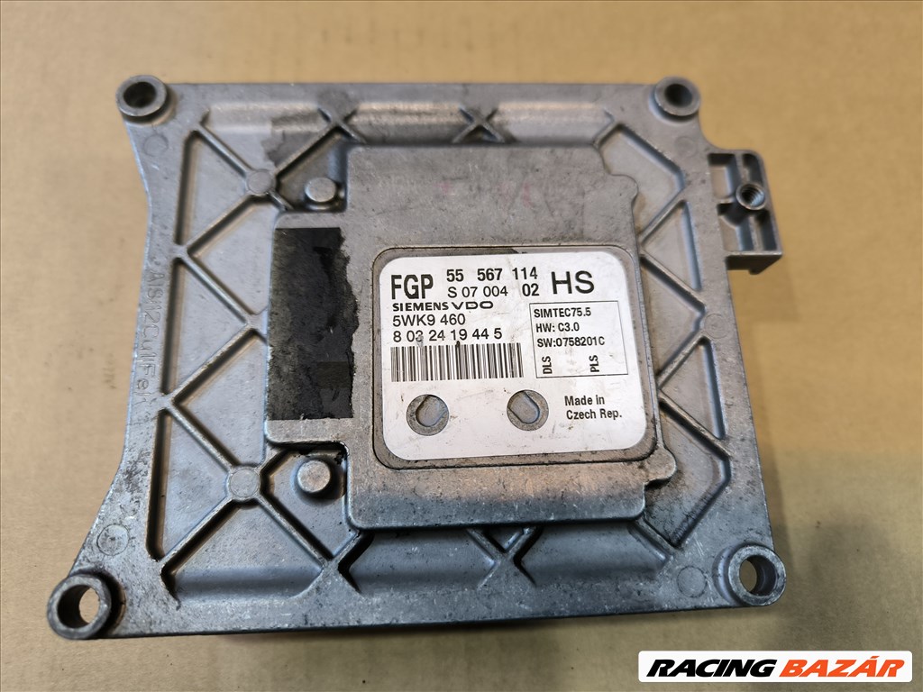 Opel astra h 55567114 HS motorvezérlő z16xer 3. kép