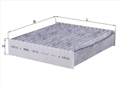MAHLE LAK 251 - pollenszűrő MITSUBISHI SMART