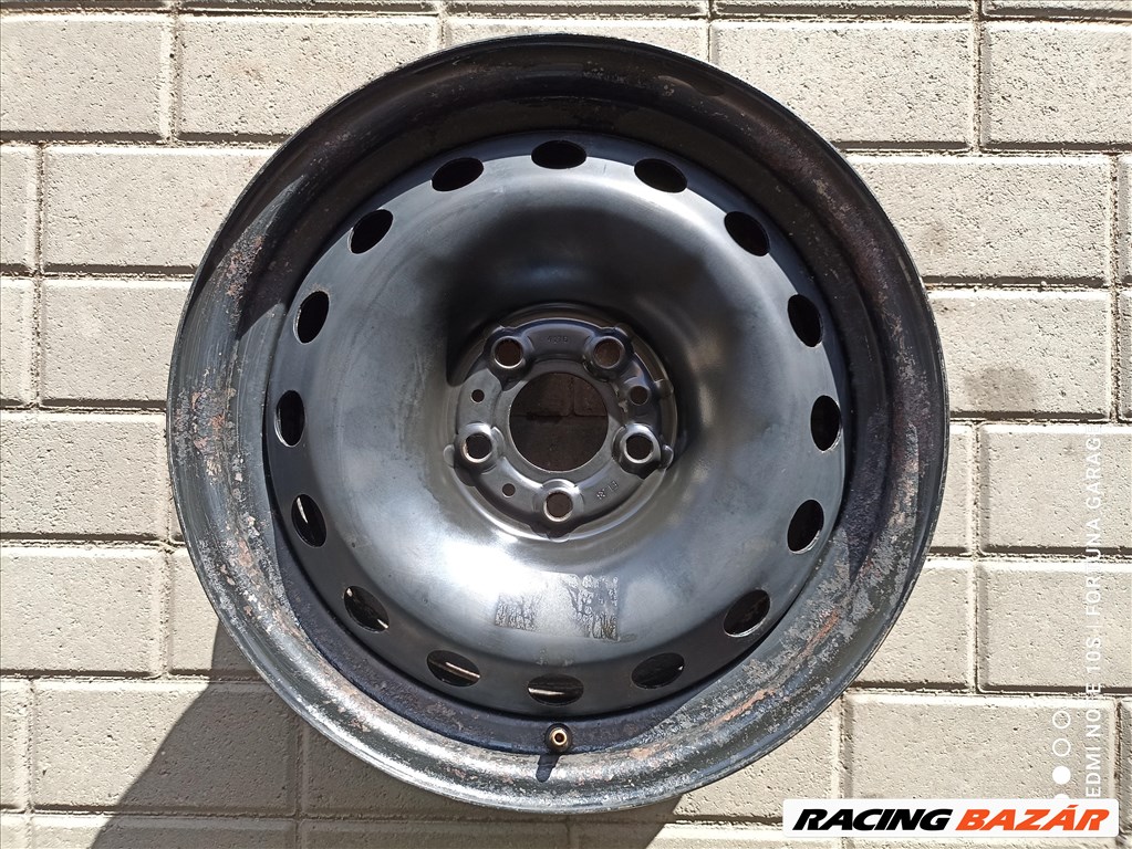 5x98 15" Fiat/ Lancia/ Alfa használt lemezfelni garnitúra (R594) 4. kép