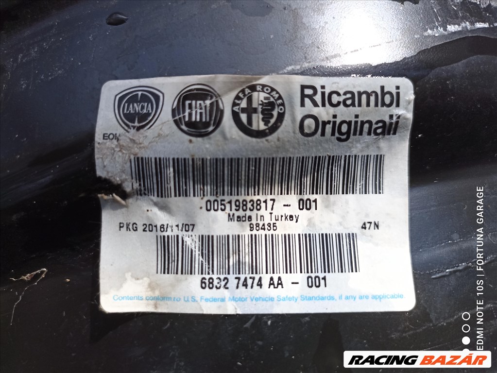 5x98 15" Fiat/ Lancia/ Alfa használt lemezfelni garnitúra (R594) 7. kép