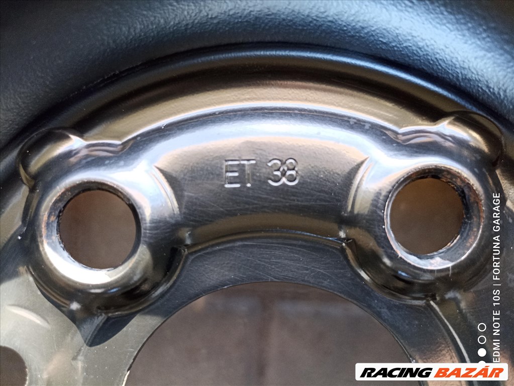 5x98 15" Fiat/ Lancia/ Alfa használt lemezfelni garnitúra (R594) 8. kép