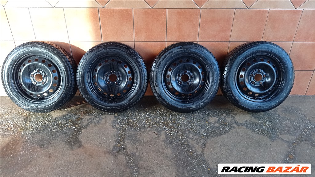 RENAULT TRAFIC 16" LEMEZFELNI 5X118 TÈLI 196/65R16C GUMIVAL OLCSÒN!!!! 1. kép