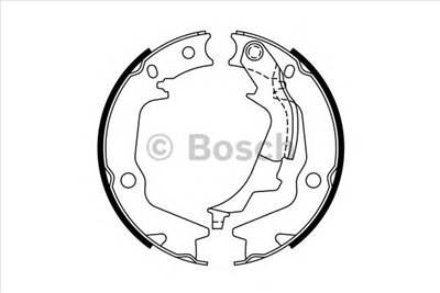 BOSCH 0 986 487 768 - kézifék fékpofakészlet HYUNDAI HYUNDAI (BEIJING) KIA