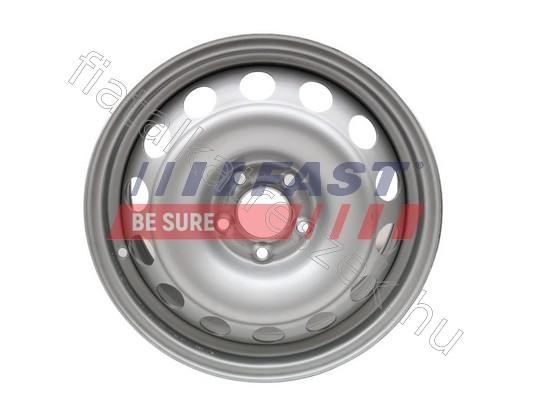 "WHEEL RIM CITROEN BERLINGO 18> STEEL GREY 6.5J X 16"" | ET47 | 5 X 108 CH65" - BERLINGO, PARTNER - FT92813, 98153116ZY -  - Fastoriginal Utángyártott új 98153116ZY 2. kép