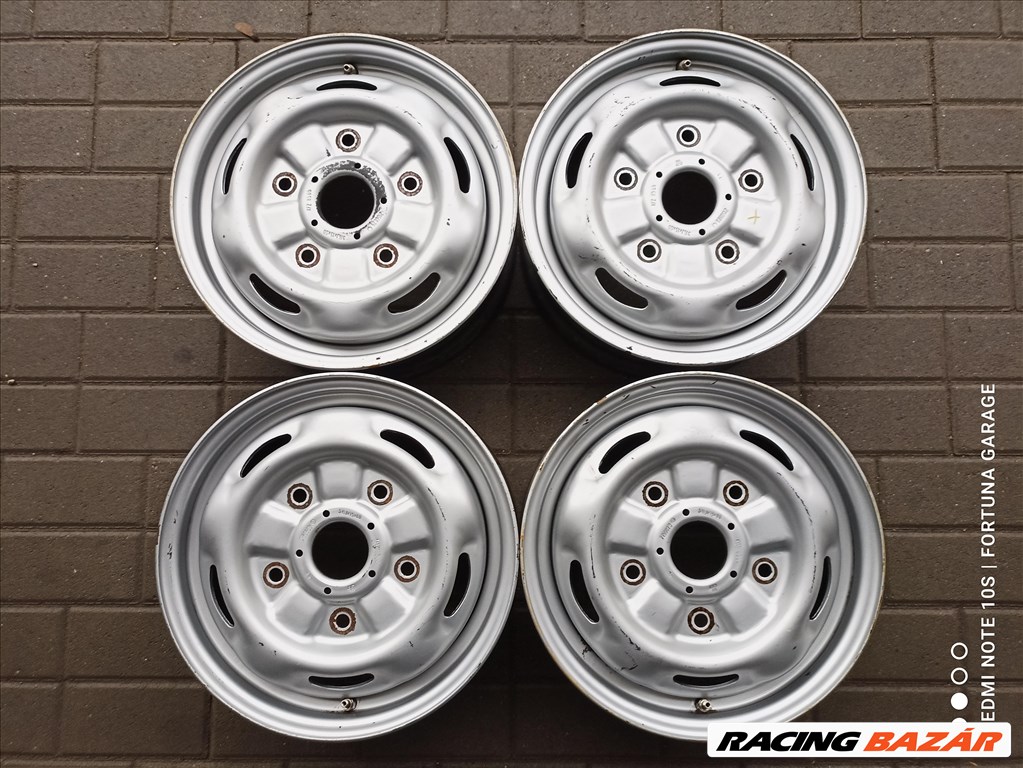 5x160 15" Ford Transit használt lemezfelni garnitúra (R572) 1. kép