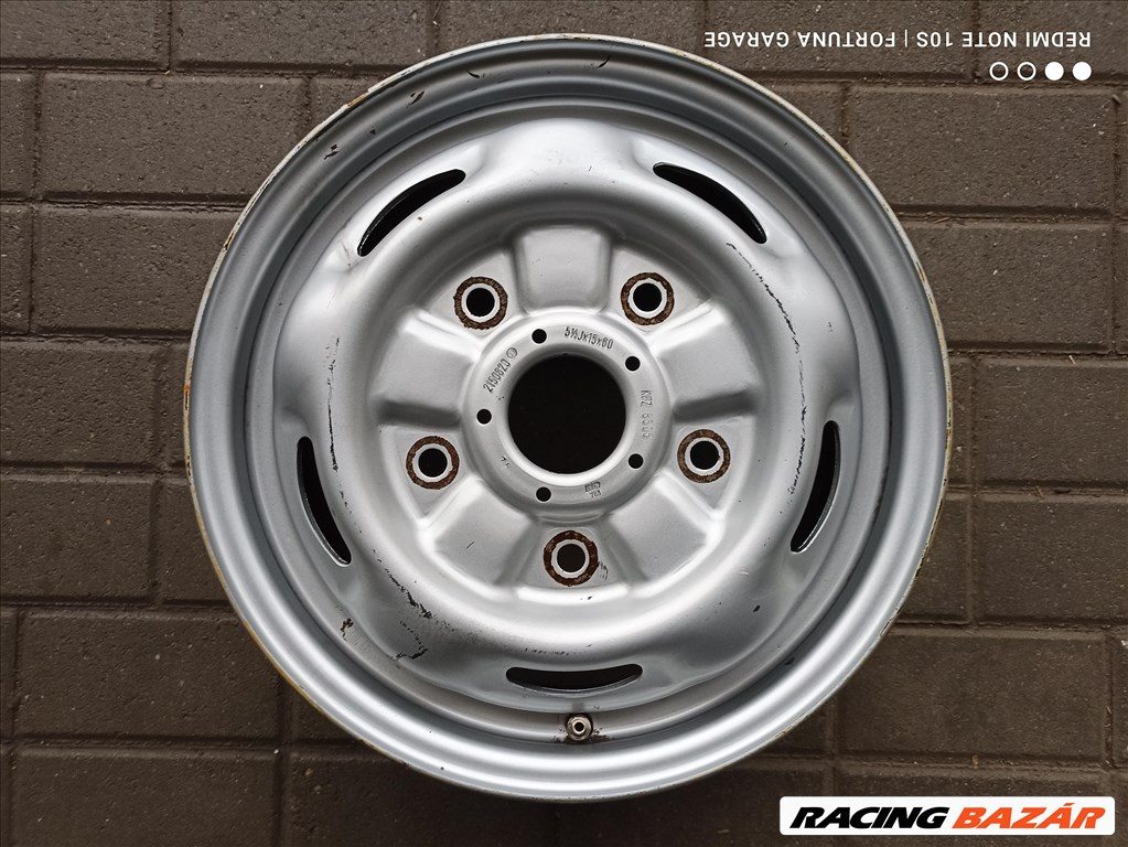 5x160 15" Ford Transit használt lemezfelni garnitúra (R572) 3. kép