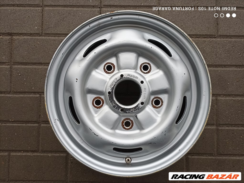 5x160 15" Ford Transit használt lemezfelni garnitúra (R572) 5. kép